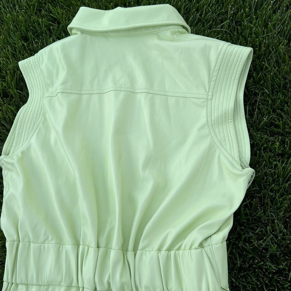House of Harlow 1960 Light Lime Green Sleeveless Dress - Picture 13 of 14